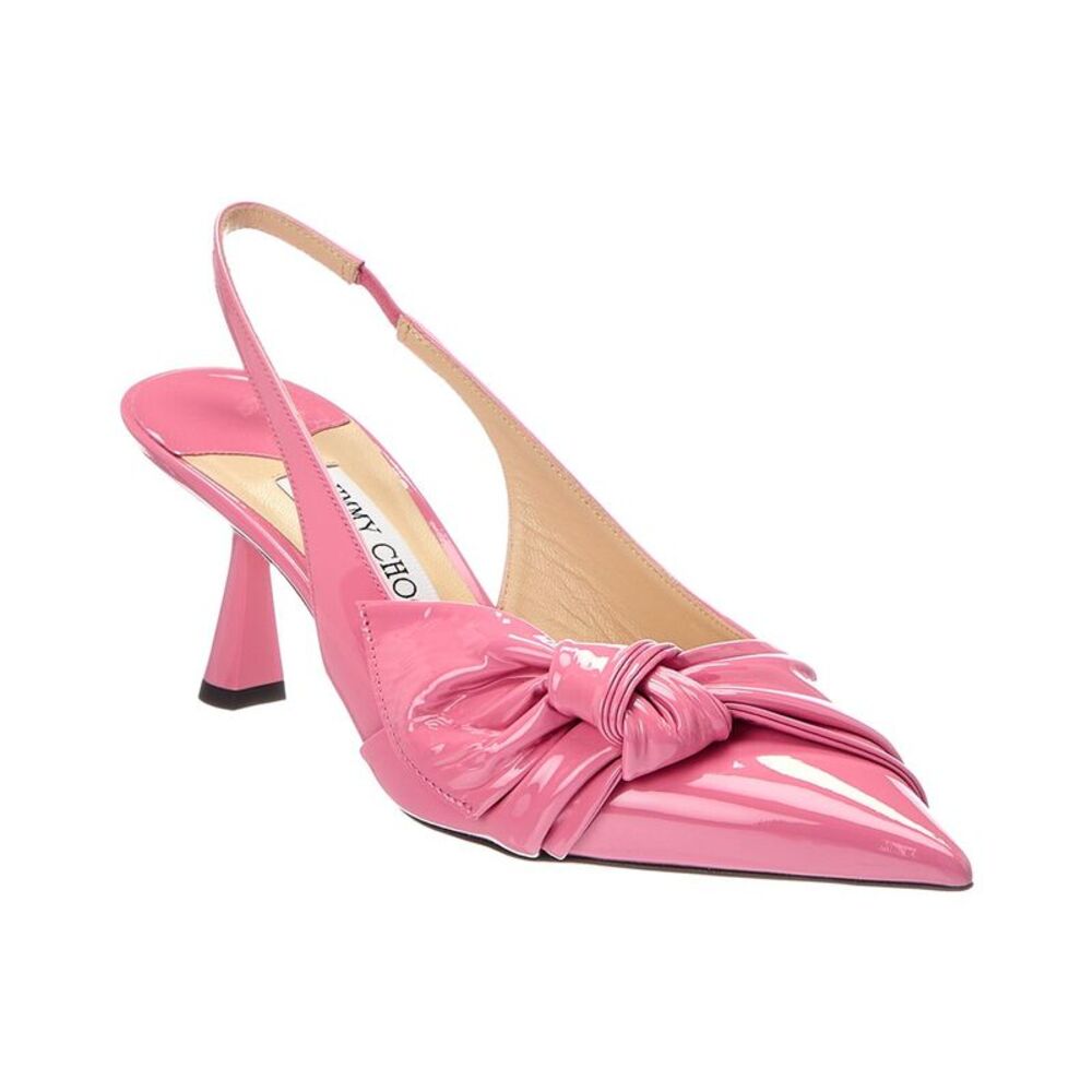 Jimmy Choo Elinor Sb 65 Patent Slingback Pump, Pink